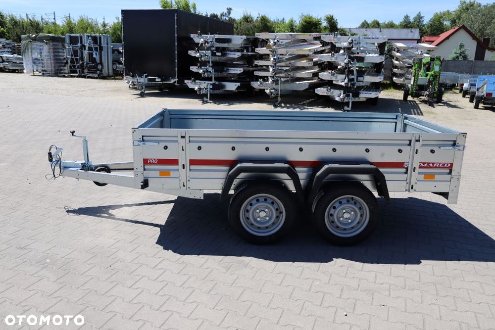 TEMARED PRO 2612/2  264x126x40 cm , 2 osie po 750kg, DMC 750 kg - 2