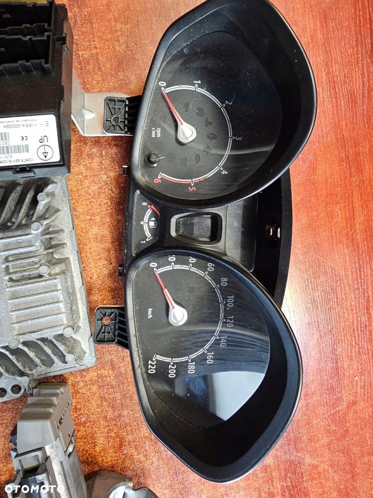 ZESTAW STARTOWY IMMO ZEGARY KOMPUTER FORD FIESTA MK7 EU 1.4TDCI HDI - 7