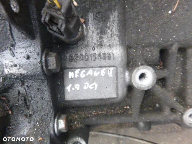 MANUALNA SKRZYNIA BIEGÓW RENAULT MEGANE II 1.9 DCI 8200156391 - 7