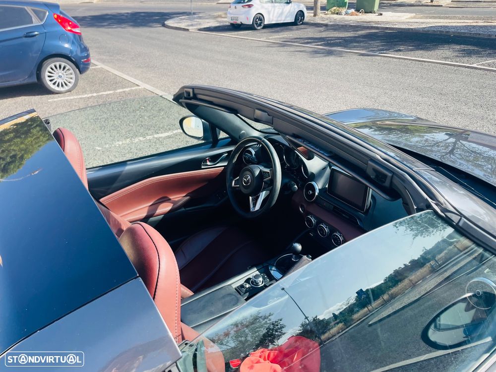 Mazda MX-5 MZR 1.5 RF Sky.Excell. Navi Brown Leather — fotografia 9