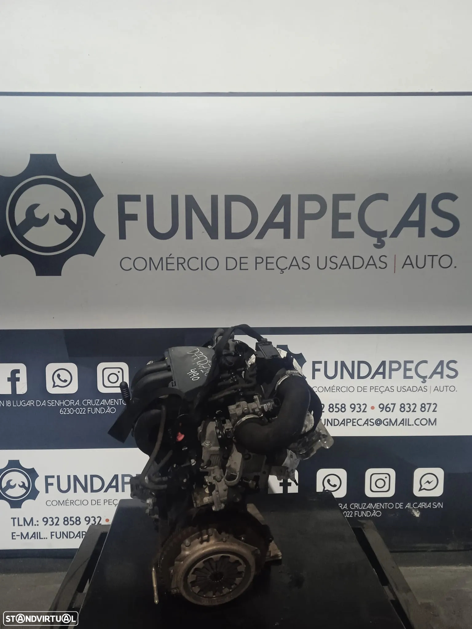 Motor Renault Clio 2 1.2i 8V 60Cv Ref: D7FD720 - 4
