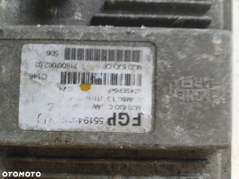 Sterownik komputera opel combo 1.3 cdti - 2