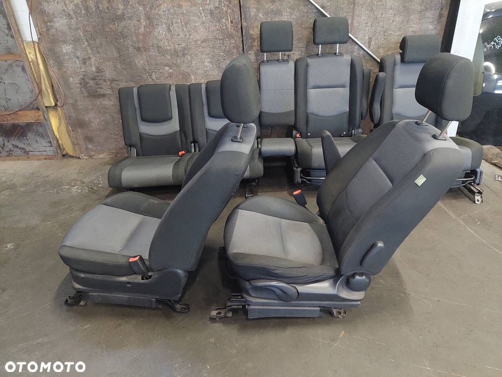 FOTELE KOMPLET LEWY PRAWY KANAPA + TRZECI RZĄD MAZDA 5 I - 5