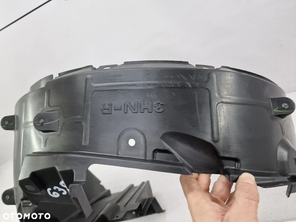 NISSAN MICRA K13 10-16 NOWE ORYGINALNE PRAWE NADKOLE PRZEDNIE PRZÓD , NR 63840-3HN0A / 3HN-R , NR AUKCJI N638 - 6