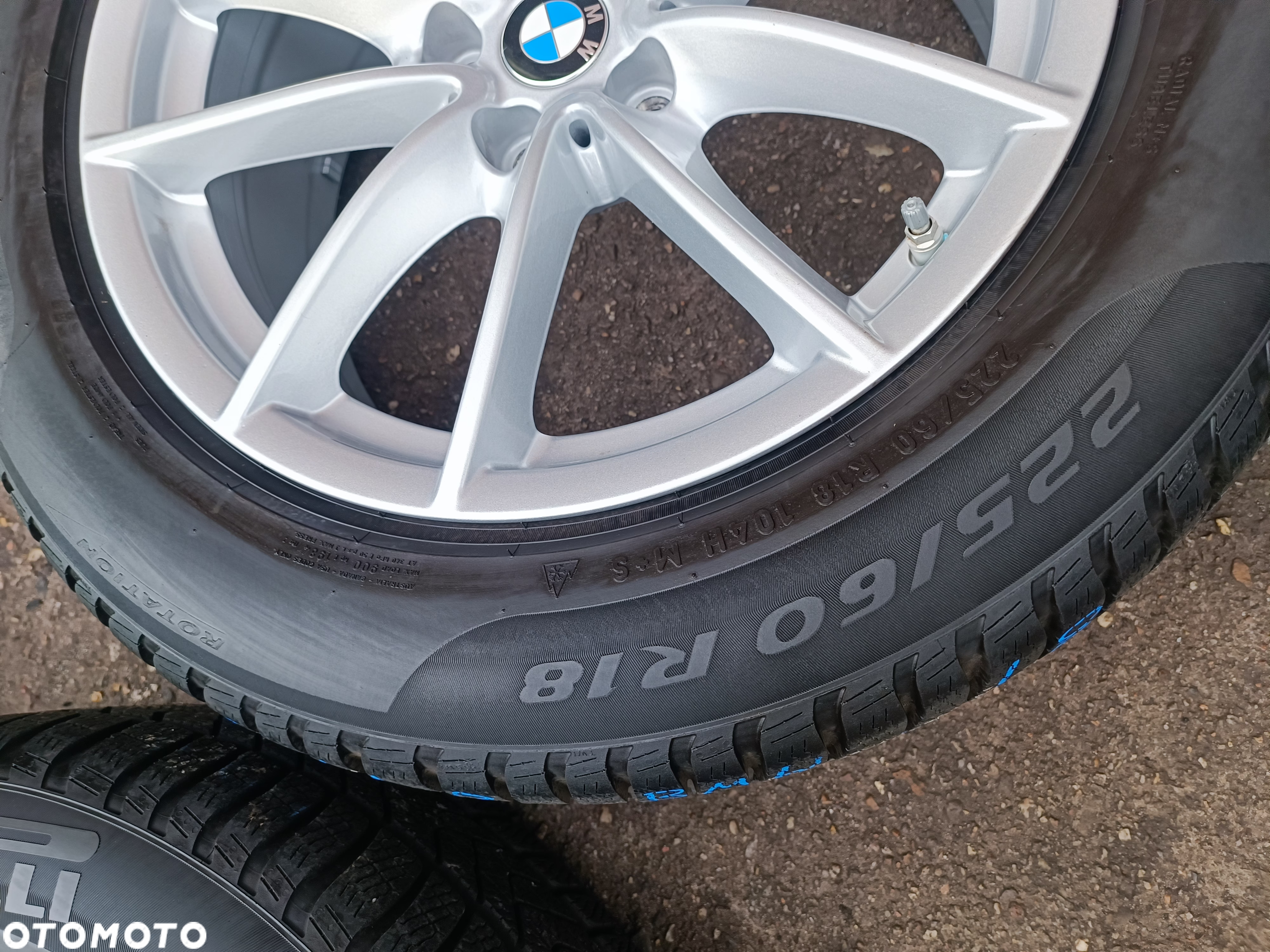 5x112 Alufelgi Felgi Aluminiowe 18 Koła Zimowe BMW X3 G01 X4 G02 2 G42 3 G20 G21 4 G22 G23 4GT G26 5 G30 G31 6 G32 7 G11 G12 Mercedes Audi 225/60 7,5mm - 11