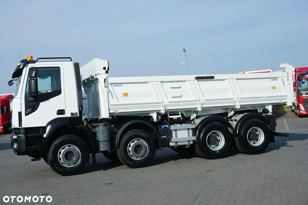 Iveco / TRAKKER / 480 / E 6 / WYWROTKA / 8 X 4 / HYDROBURTA / RETARDER - 24