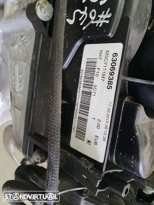 Motor BMW F10 525D 2.0D, de 218cv, ref N47D20D - 9