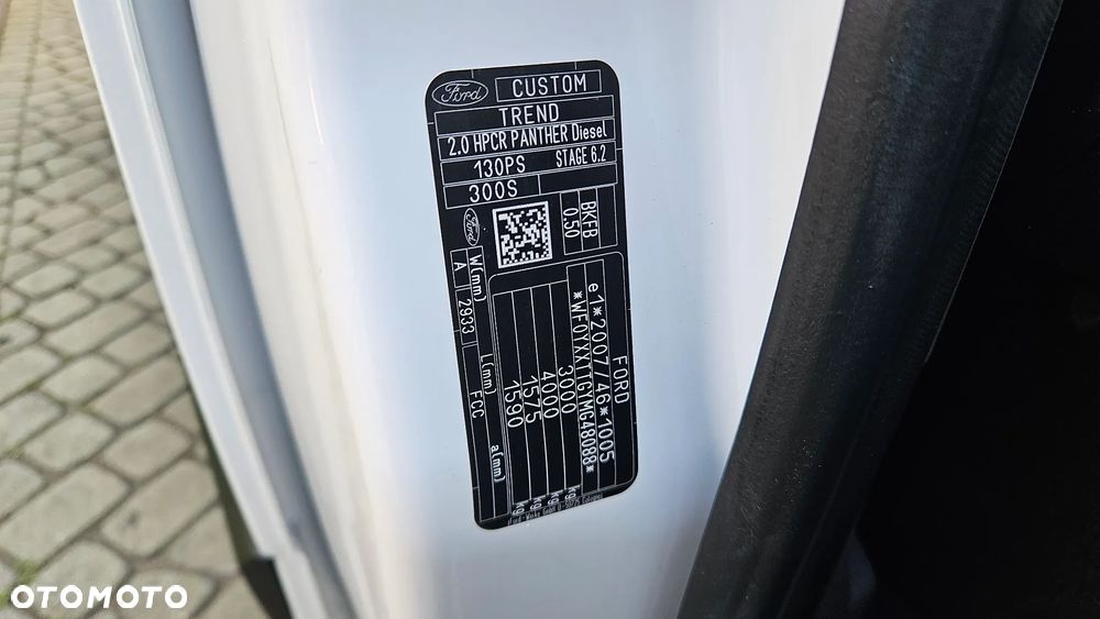 Ford Custom 2,0 TDCI Aut. 2021Rok Kamera Adapt. Tempomat Webasto Hak Serwis - 29