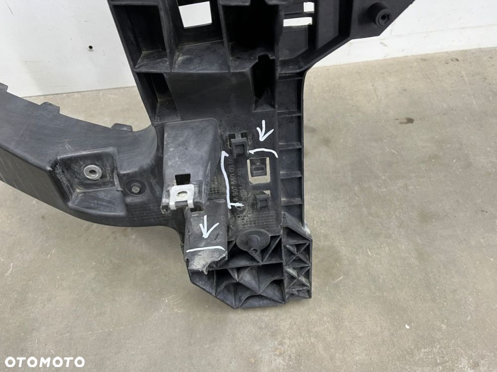 Pas przedni Mercedes Sprinter III w907 18r wzmocnienie belka okular oryginalny a9078800900 USZKODZON - 3