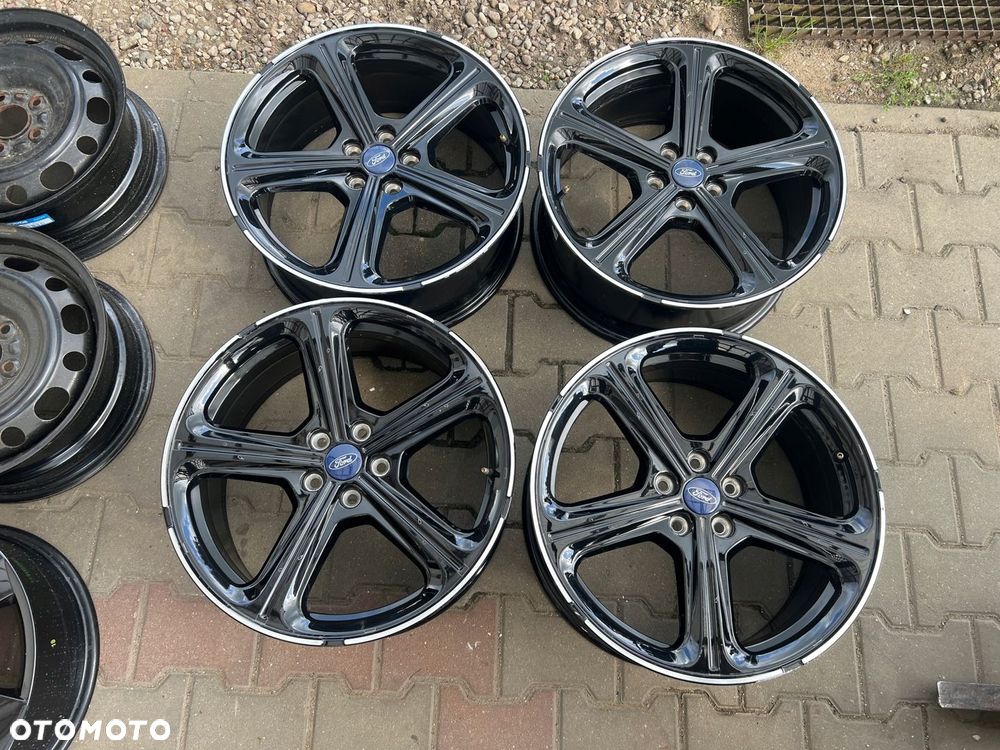 KOMPLET FELG FELGI ALU FORD VOLVO POLESTAR 19 5X108 ET50 ORYGINALNE - 2