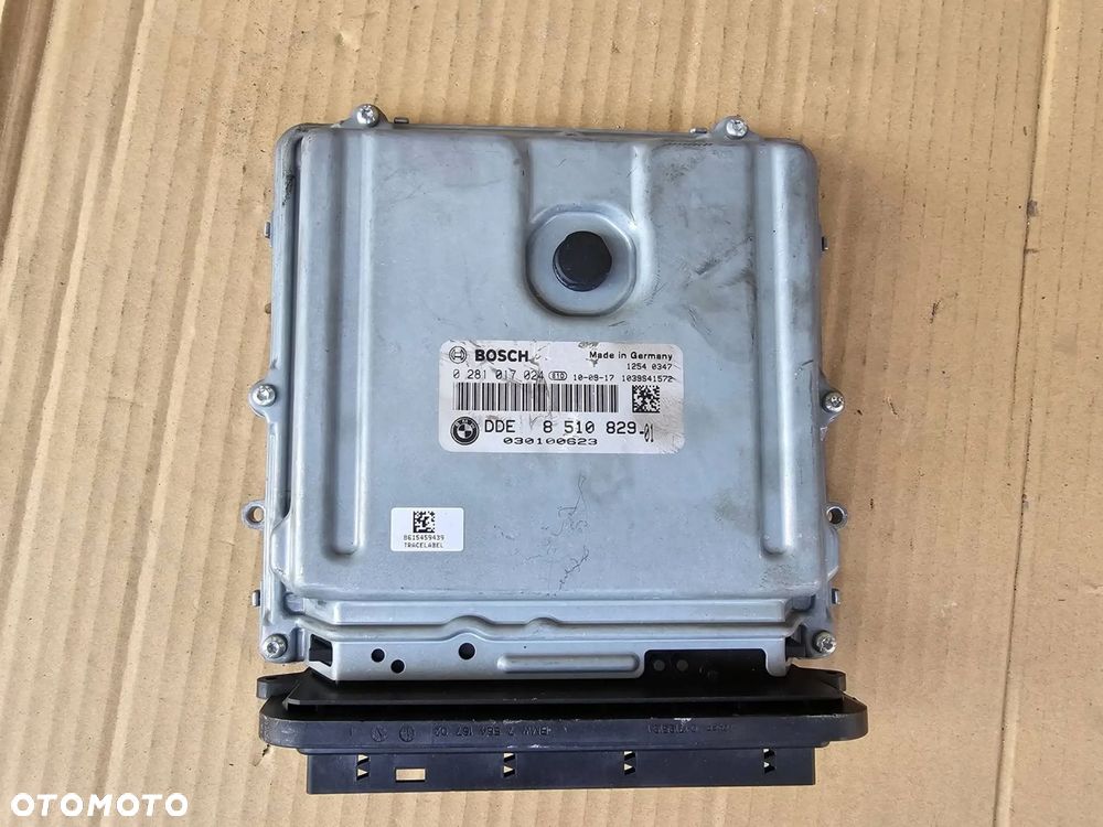 sterownik silnika ecu 0281017024 bmw e90 e91 - 1