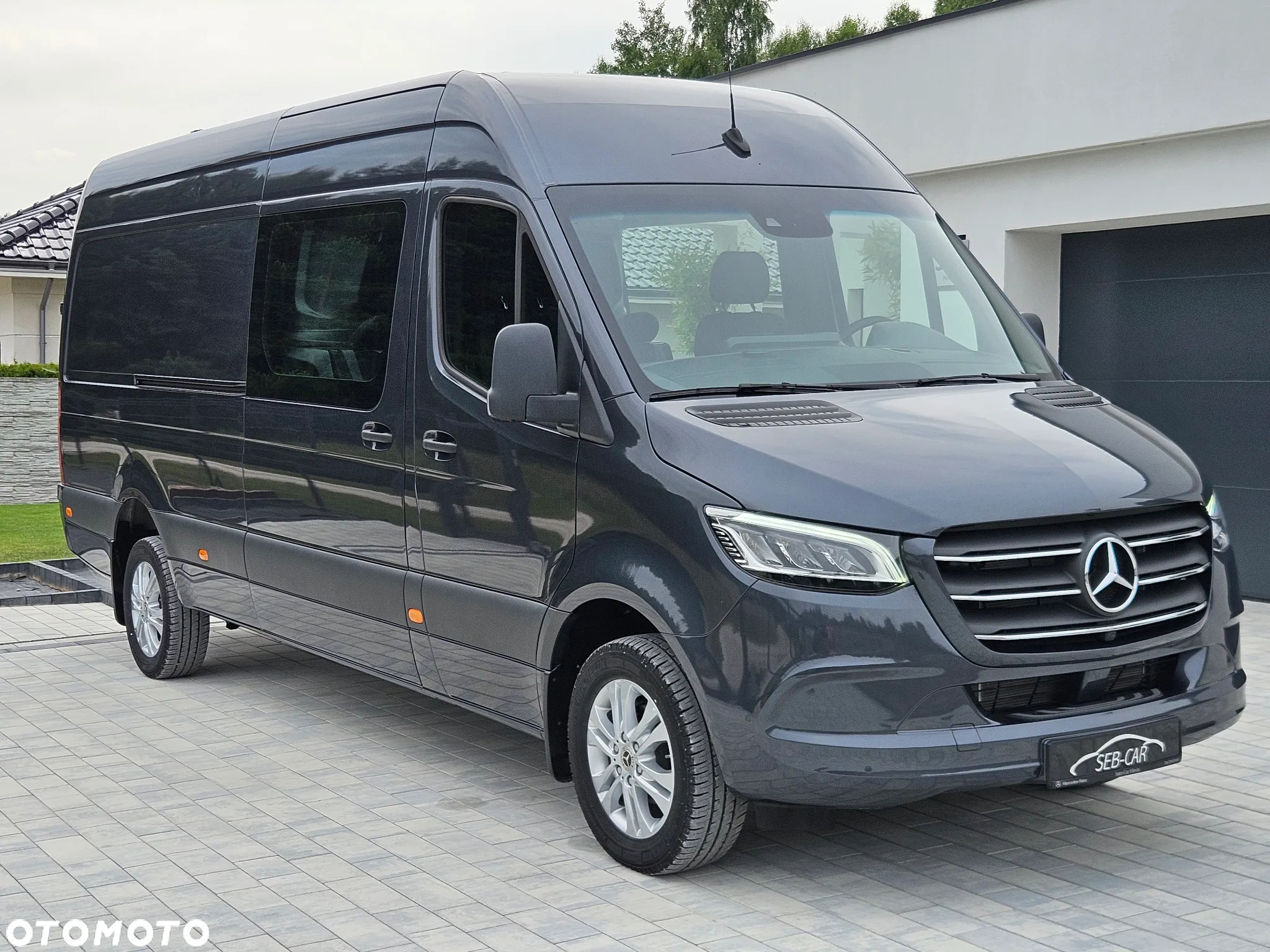 Mercedes-Benz SPRINTER 319CDI Brygadowy Automat Ledy MAX WERSJA SalonPL - 38