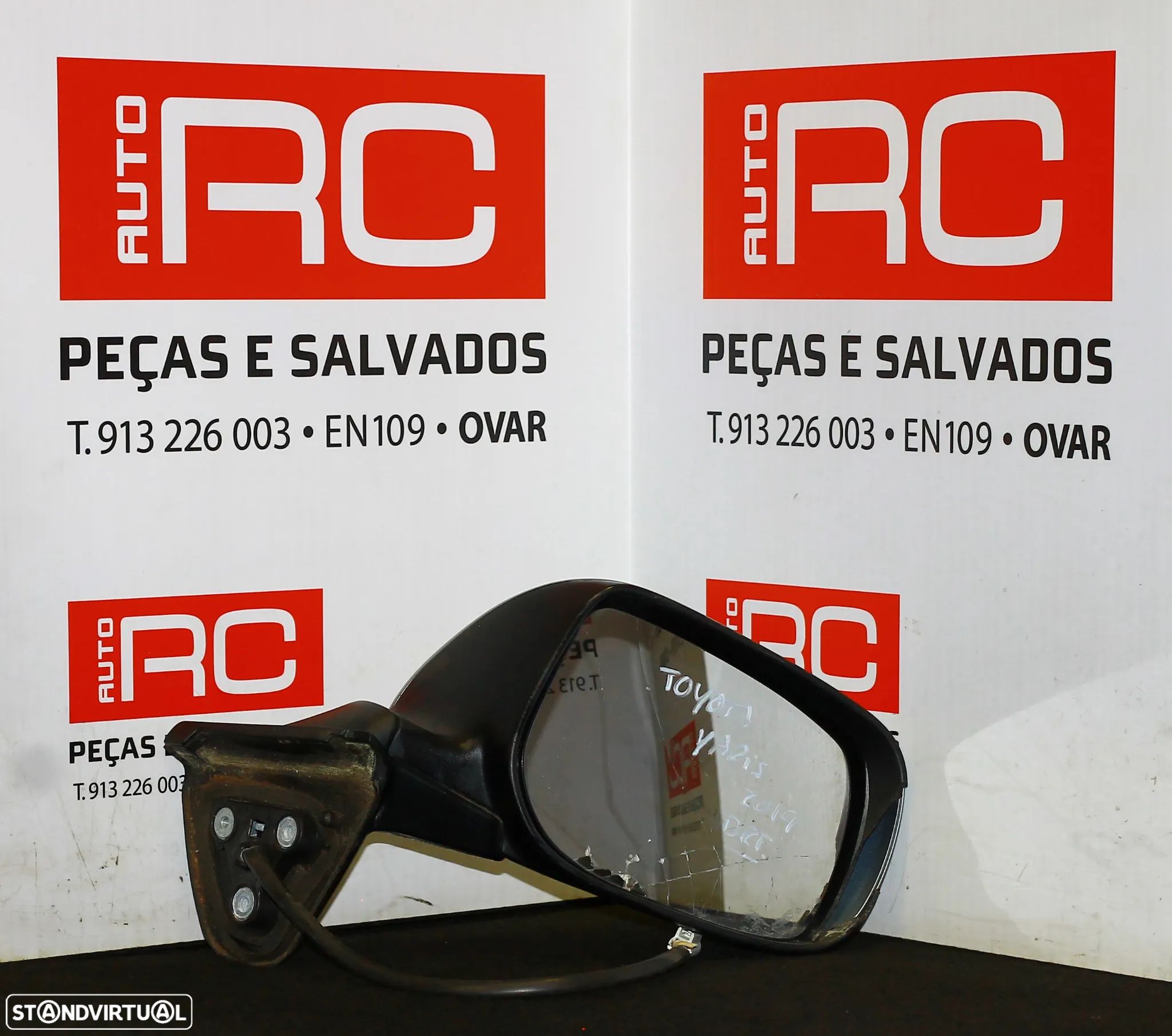ESPELHO RETROVISOR DIREITO TOYOTA YARIS - 1