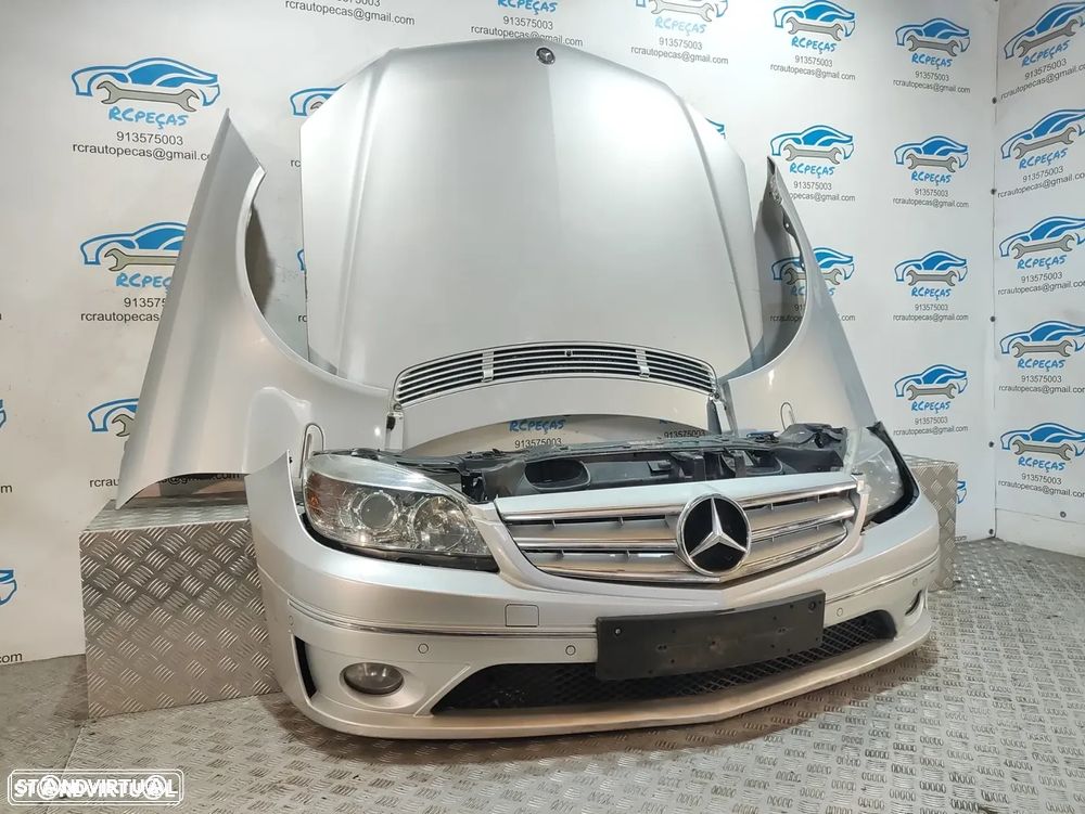 Frente Completa Mercedes Benz - Class CLC | CL | 203 - Parachoques | Parachoque | Grelha | Grelhas | Otica | Oticas | Guarda Lamas | Lama | Capo | Capot | Reforço | Fibra | Radiador | Ventilador | Radiadores | Para-choques | Original | W203 - 1