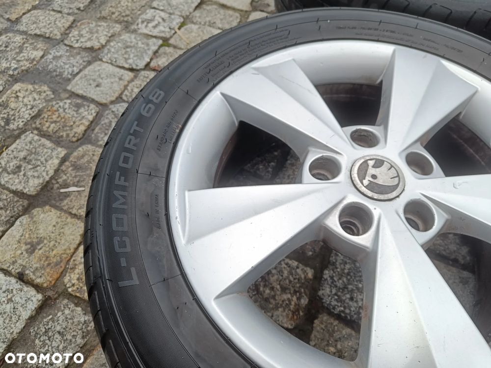 Felgi Aluminiowe 16 Skoda Octavia 3 5x112 ET46 5E0601025C Koła VW Seat Audi 6,5Jx16H2 - 28