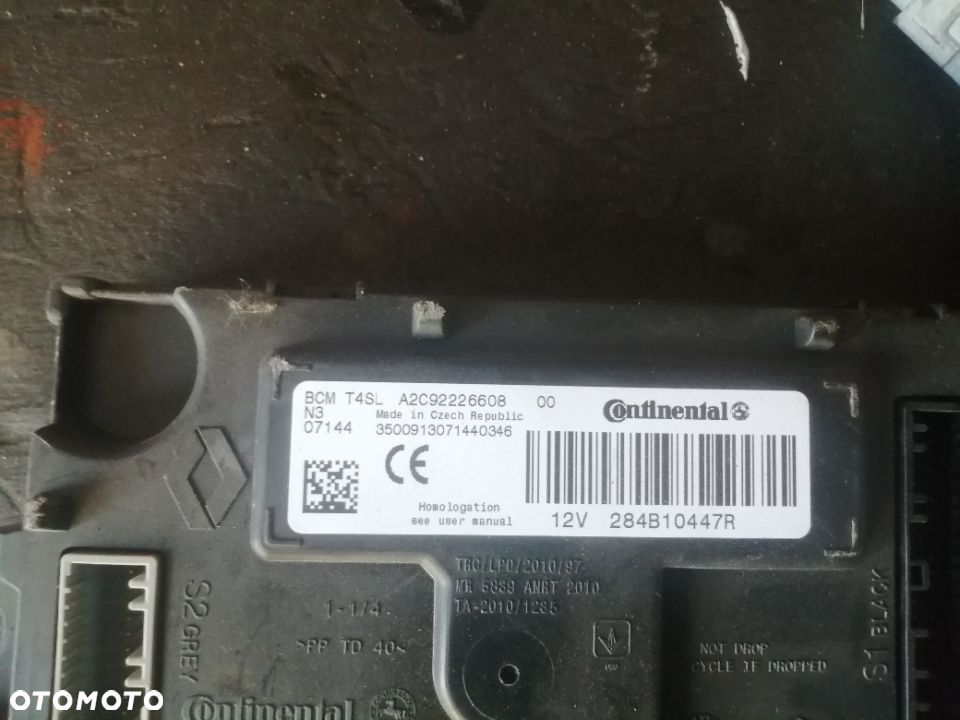 DACIA zestaw  1.5.DCI 0281032811 237106319R KOMPUT - 2