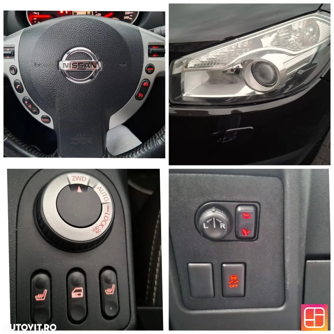 Nissan Qashqai+2 +2 2.0 dCi DPF "All Mode 4x4" Aut Acenta - 9