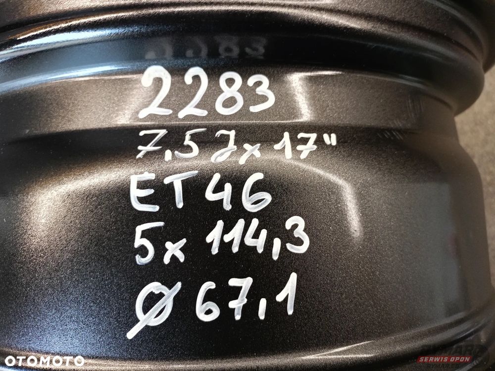 NOWE 7.5X17" 5x114,3 ET46 HYUNDAI HONDA KIA MAZDA NISSAN KPL - 5