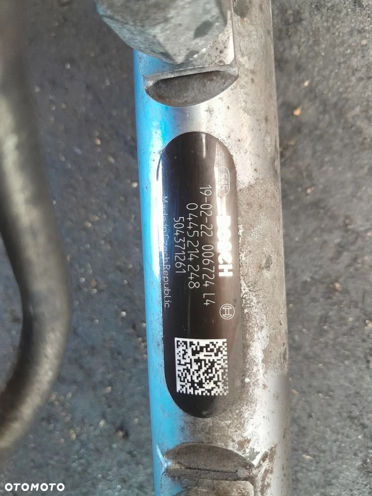 Listwa paliwowa/ciśnieniowa 0445214248 , Euro 6 , ADBLUE Iveco Daily 3.0L - 2