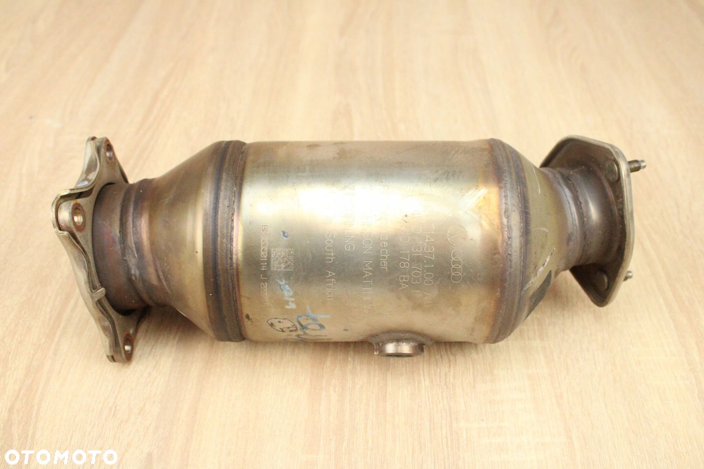 ORYGINALNY KATALIZATOR AUDI A4 B9 A5 F5 2.0 TFSI 4M0131703F 64km - 1