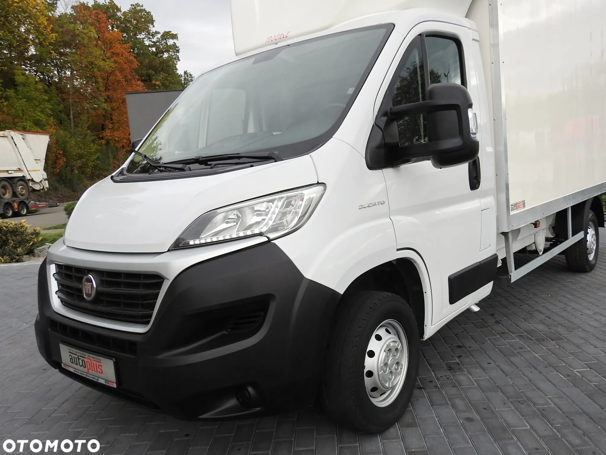 Fiat DUCATO KONTENER WINDA 8 PALET TEMPOMAT NAWIGACJA KLIMATYZACJA LEDY 130KM [ L61506 ] - 21