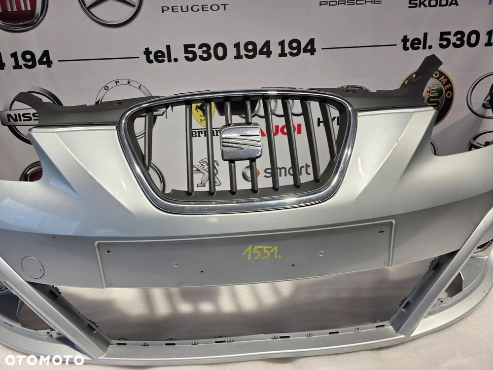 SEAT ALTEA LIFT 09- ZDERZAK PRZEDNI PRZÓD NA SPRYSKI , NR 5P9807221 , NR AUKCJI NZ1551 - 11