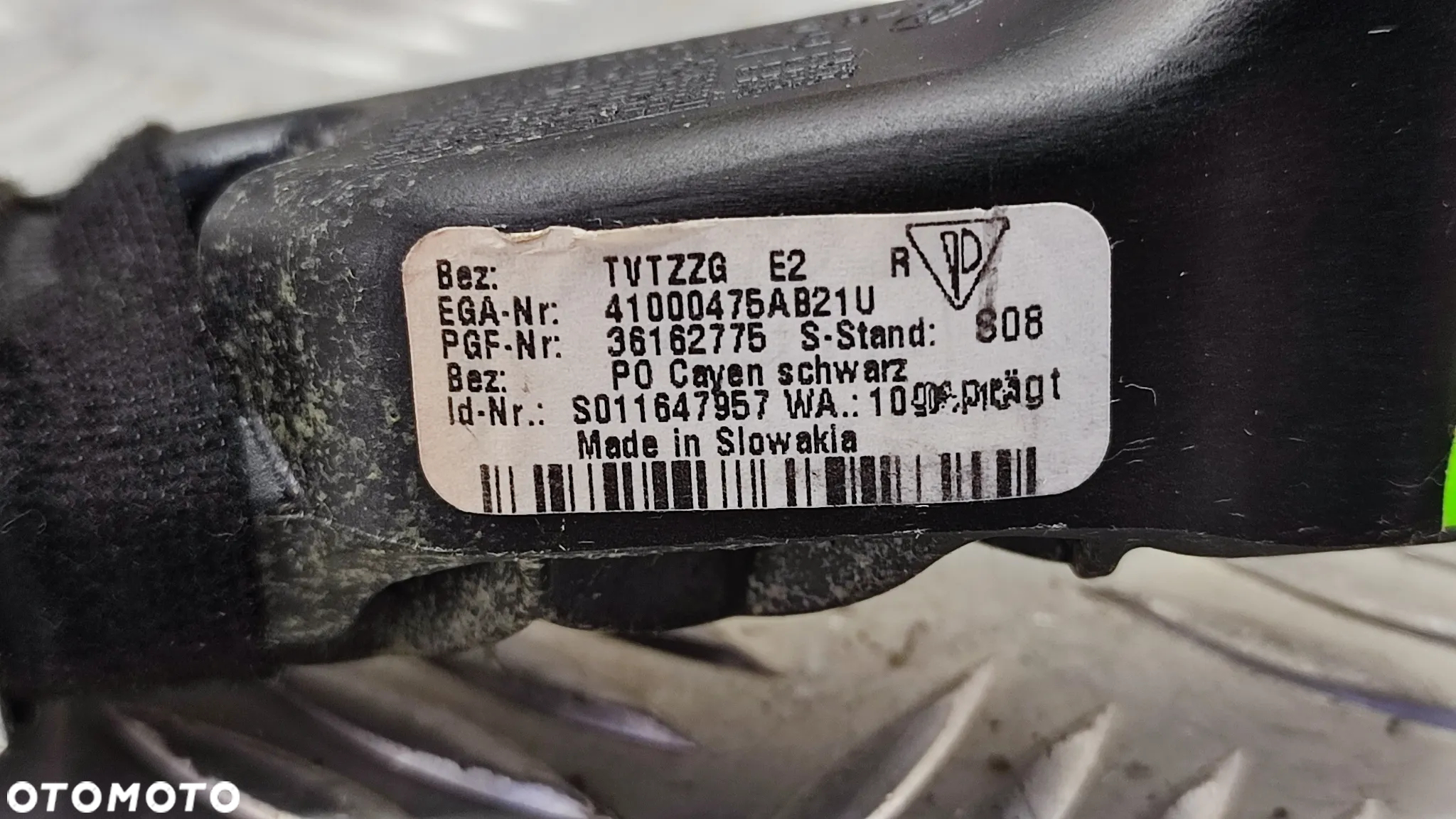 PORSCHE CAYENNE 10-17R UCHWYT RACZKA DRZWI TYL PRAWY 7P5867162 - 5