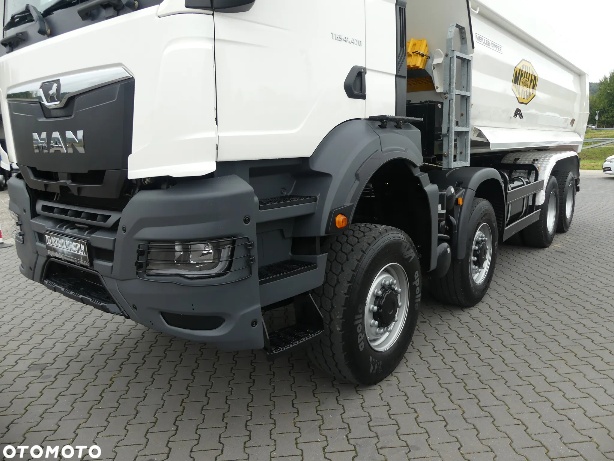 MAN TGS 41.470 / 8x8 / WYWROTKA MEILLER / MANUAL / NISKI PRZEBIEG / - 14