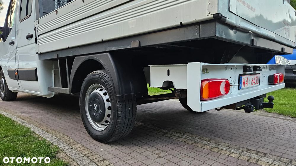 Opel MOVANO 2.3 CDTI 125 KM DUBEL KABINA MASTER DOKA 7 OSÓB SKRZYNIA  KLIMA - 37