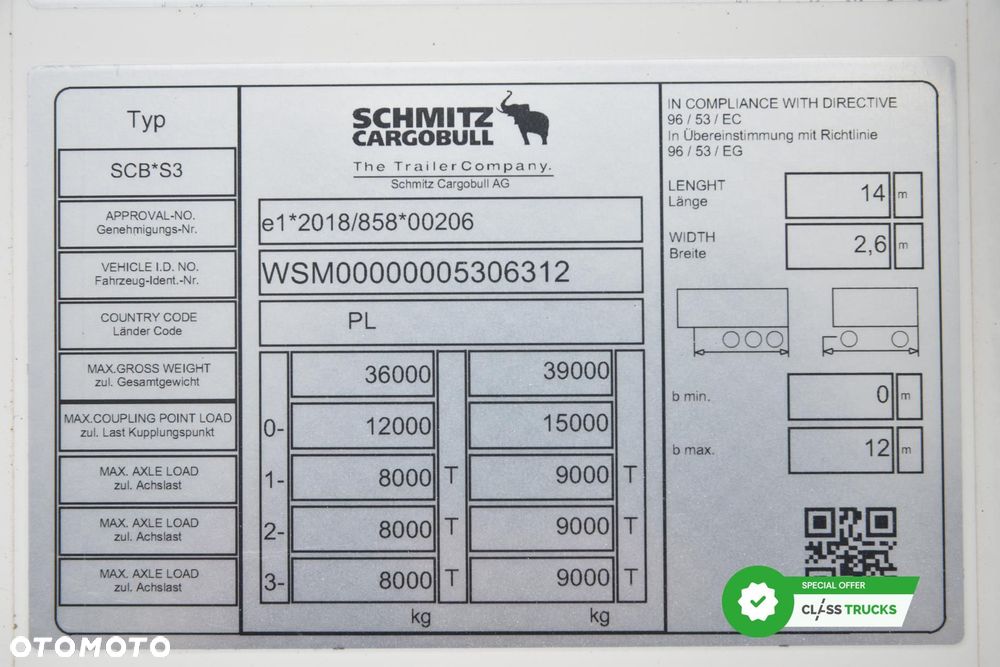 Schmitz Cargobull Double Deck FP 60 Carrier Vector 1550 Lifting Axle - 25