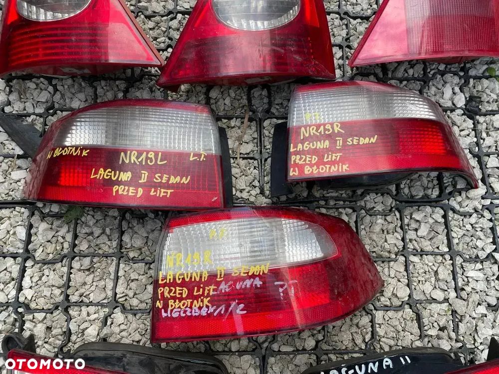 RENO LAMPY TYŁ LEWE PRAWE RENAULT LAMPA TYLNIA LEWA PRAWA - 19