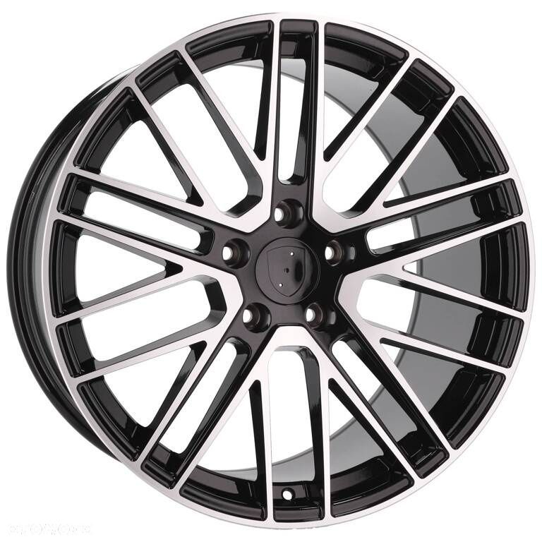 4x Felgi 21 5x130 9.5+11.5 m.in. do PORSCHE Panamera G1 970 G2 971 G3 972 Taycan - I0375 - 9