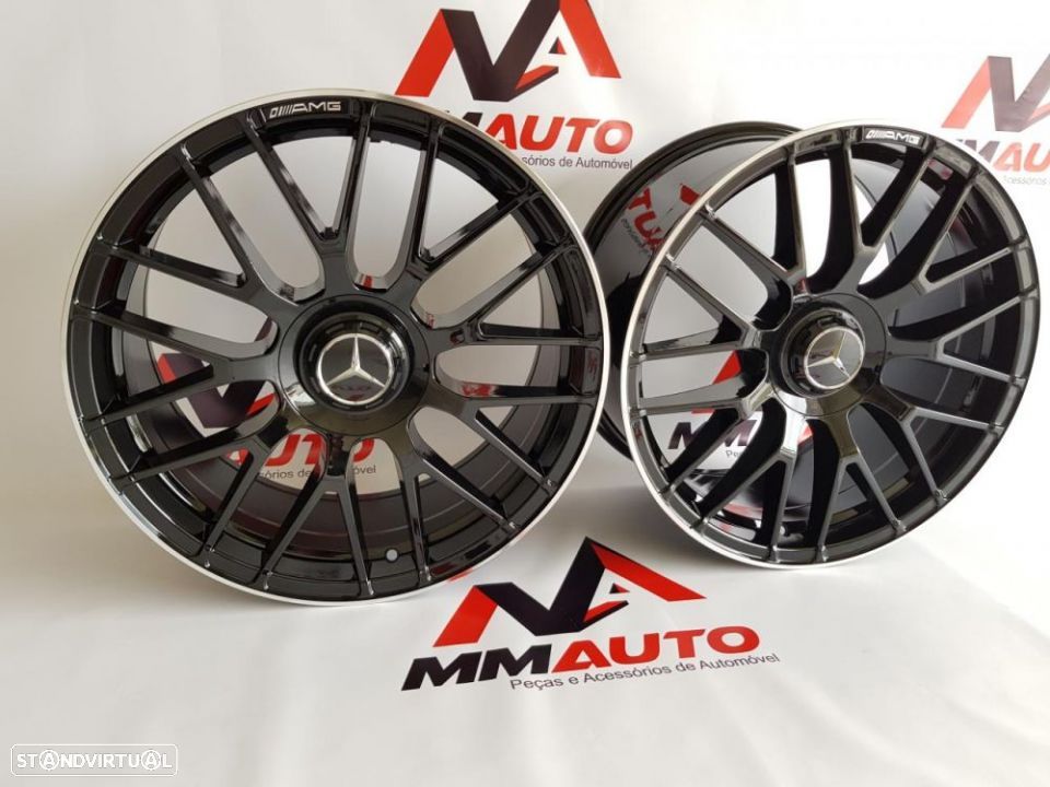 Jantes Mercedes C63S Black 19 - 3