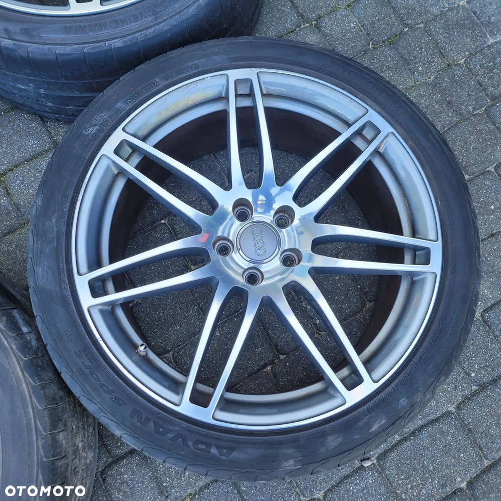 AUDI A8 D3 LIFT FELGI ALUMINIOWE ALUSY KOŁA 20 CALI 5X112 LATO 4E0601025AT - 4