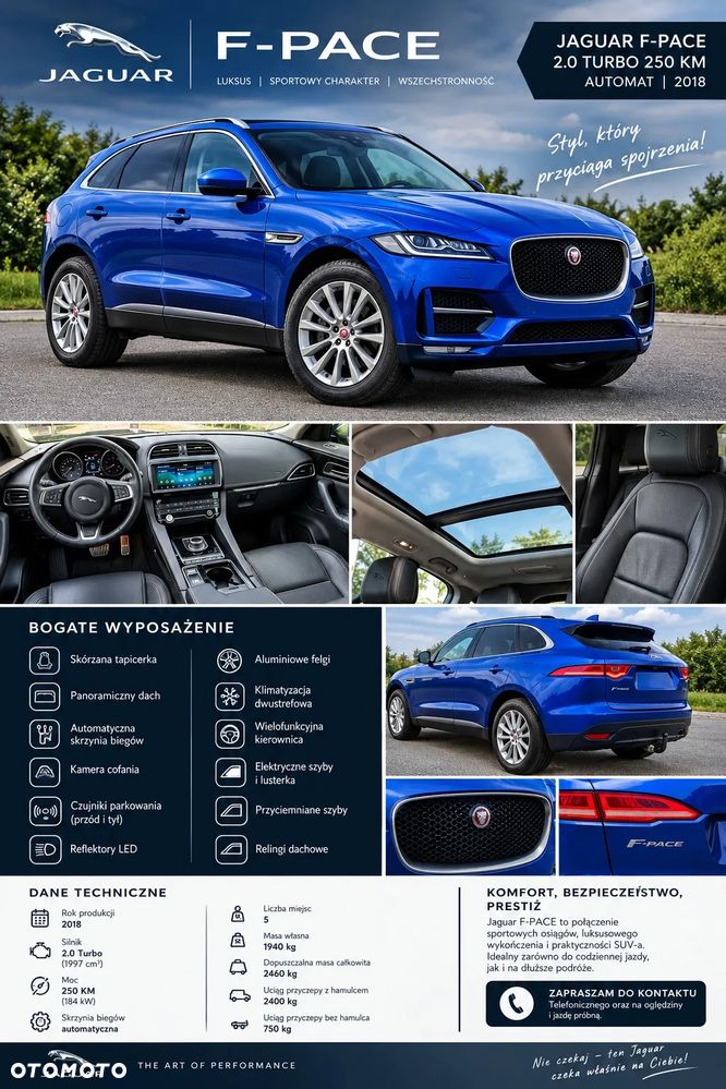 Jaguar F-Pace 2.0 i4P AWD Prestige - 1