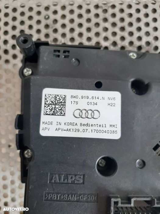 Consola MMI Unitate Modul Joystick Comanda Navigatie MMI Audi A4 B9 A5 9T An 2016-2020  8W0919614N - 4