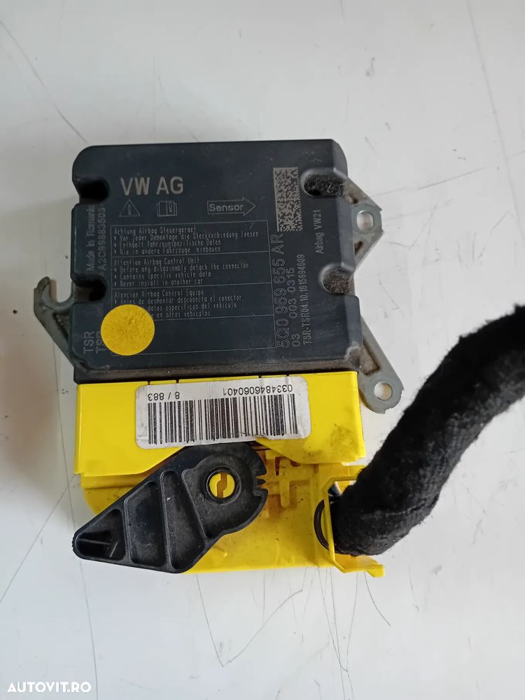 Plansa Bord Kit Airbag Complet Centuri Modul Audi A3 8V Facelift 2016 2020 - 7