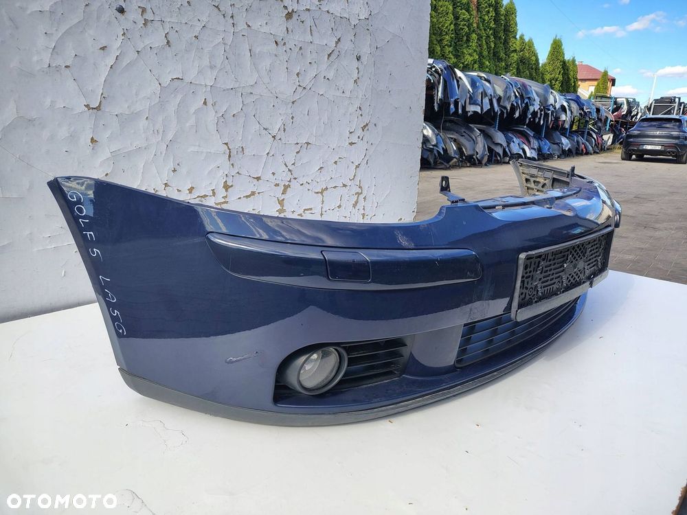 ZDERZAK PRZÓD HALOGENY SPRYSKIWACZE VOLKSWAGEN GOLF 5 V LA5G - 3