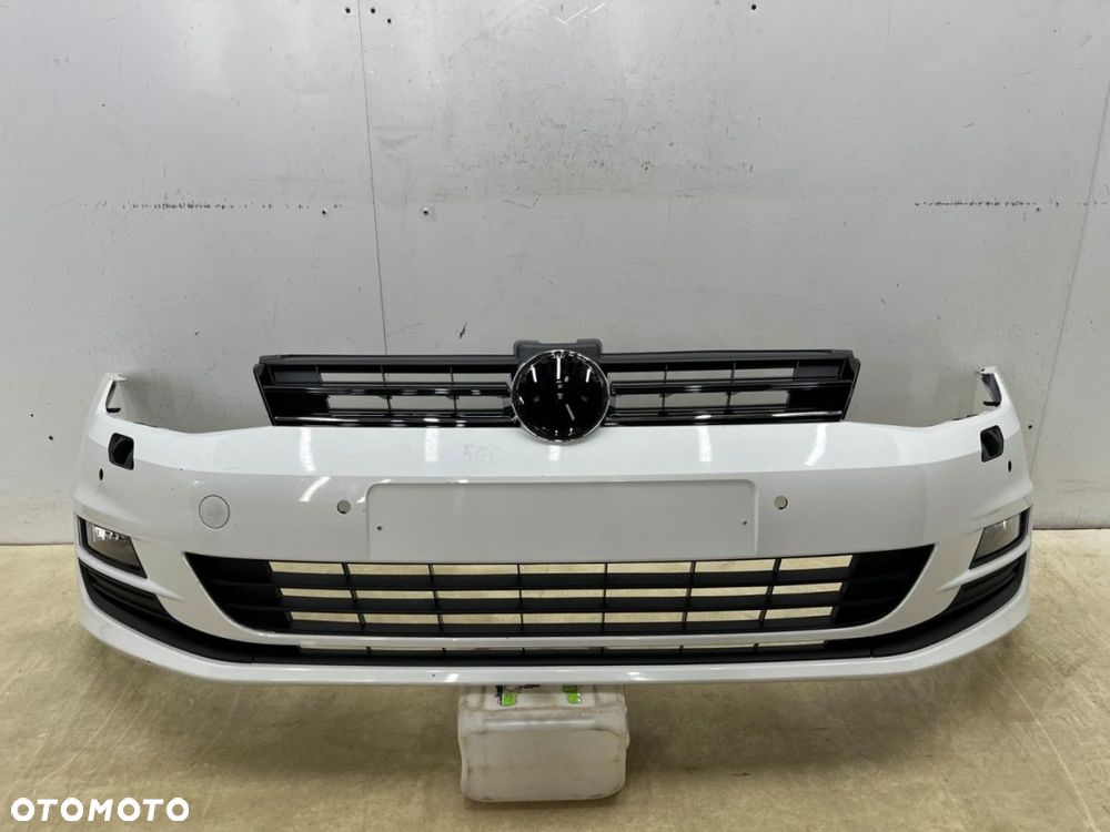 Zderzak przedni VW Golf 7 VII 12-17r. Przedlift przód 4XPDC spryski 5G0807221BN - 1