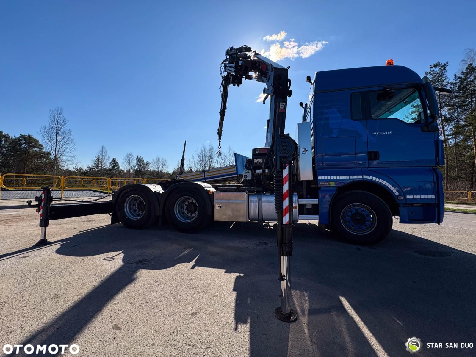 MAN GS 33.480 6x4 HIAB 377E-5 HIPRO Żuraw - 4