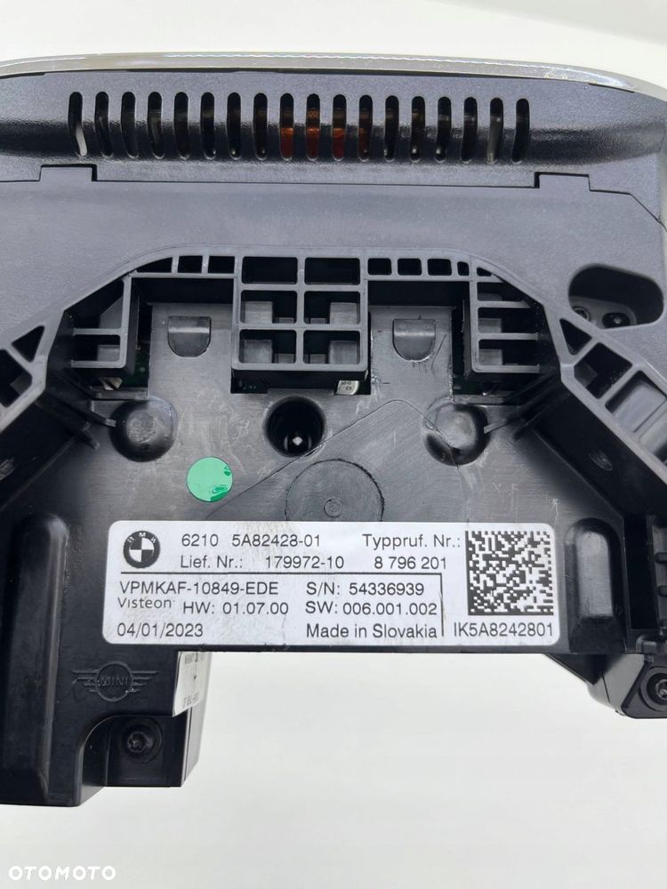 MINI F56 LIFT LICZNIK ZEGARY WYSWIETLACZ EUROPA 5A82428 - 6
