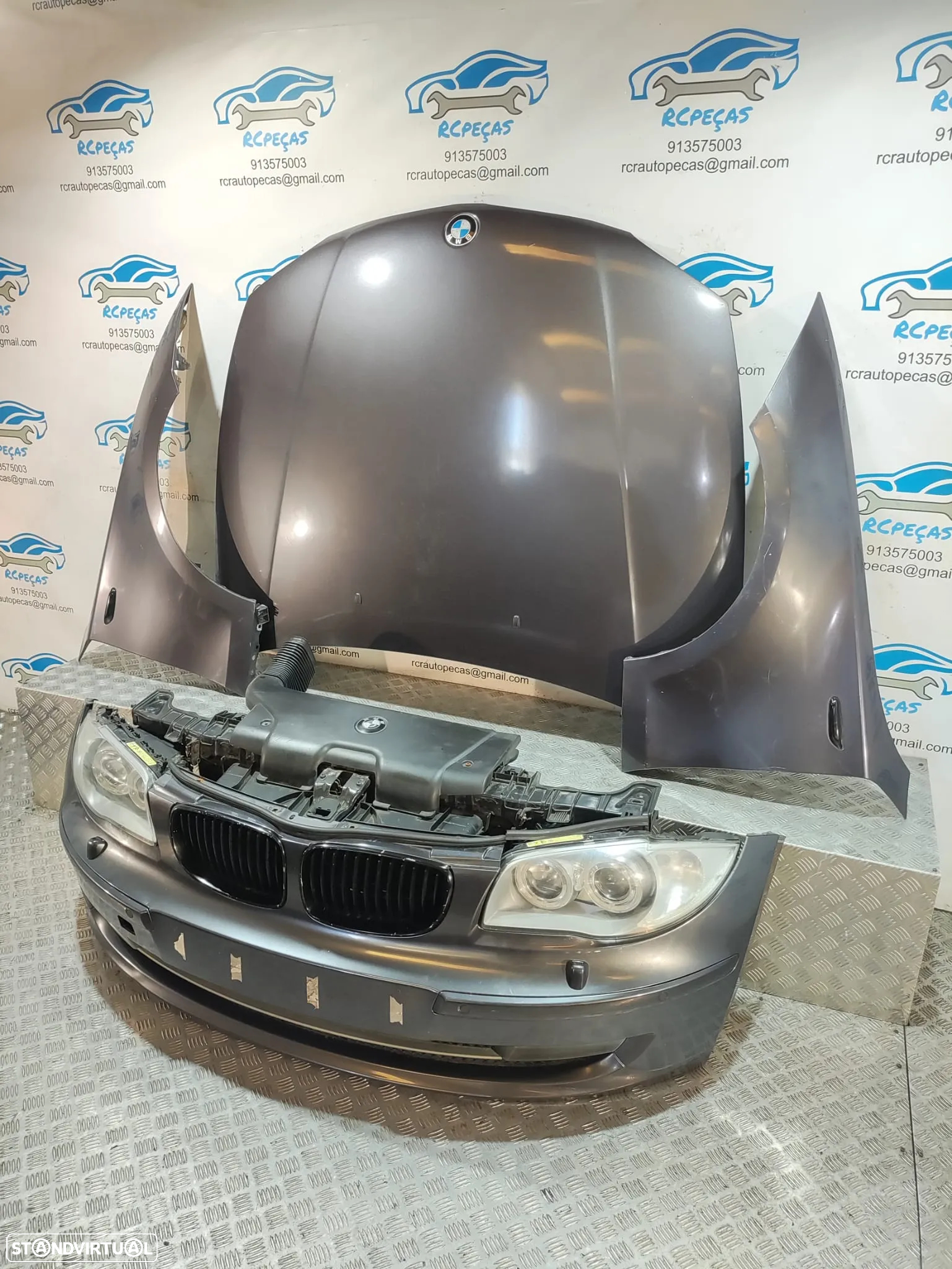 Frente Completa BMW Serie 1 E81 E87 LCI Xenon - 25
