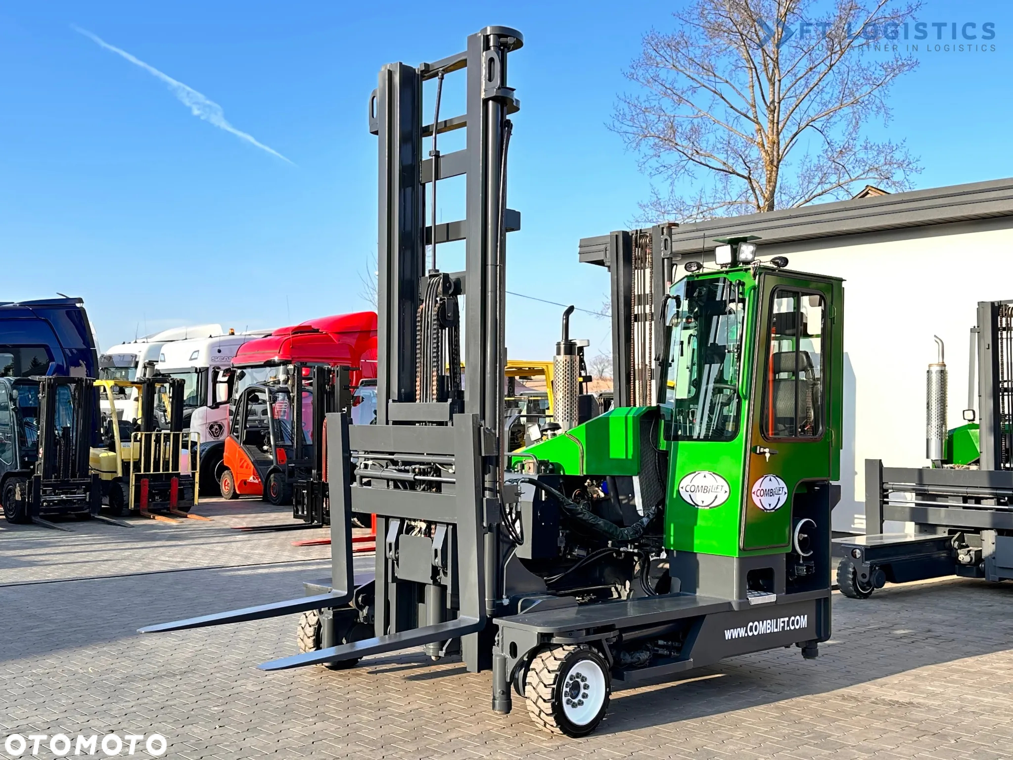 Combilift C4000 / LPG / DUPLEX / WYSOKOŚĆ PODNOSZENIA 550CM / WOLNY SKOK / JAK NOWY - 19