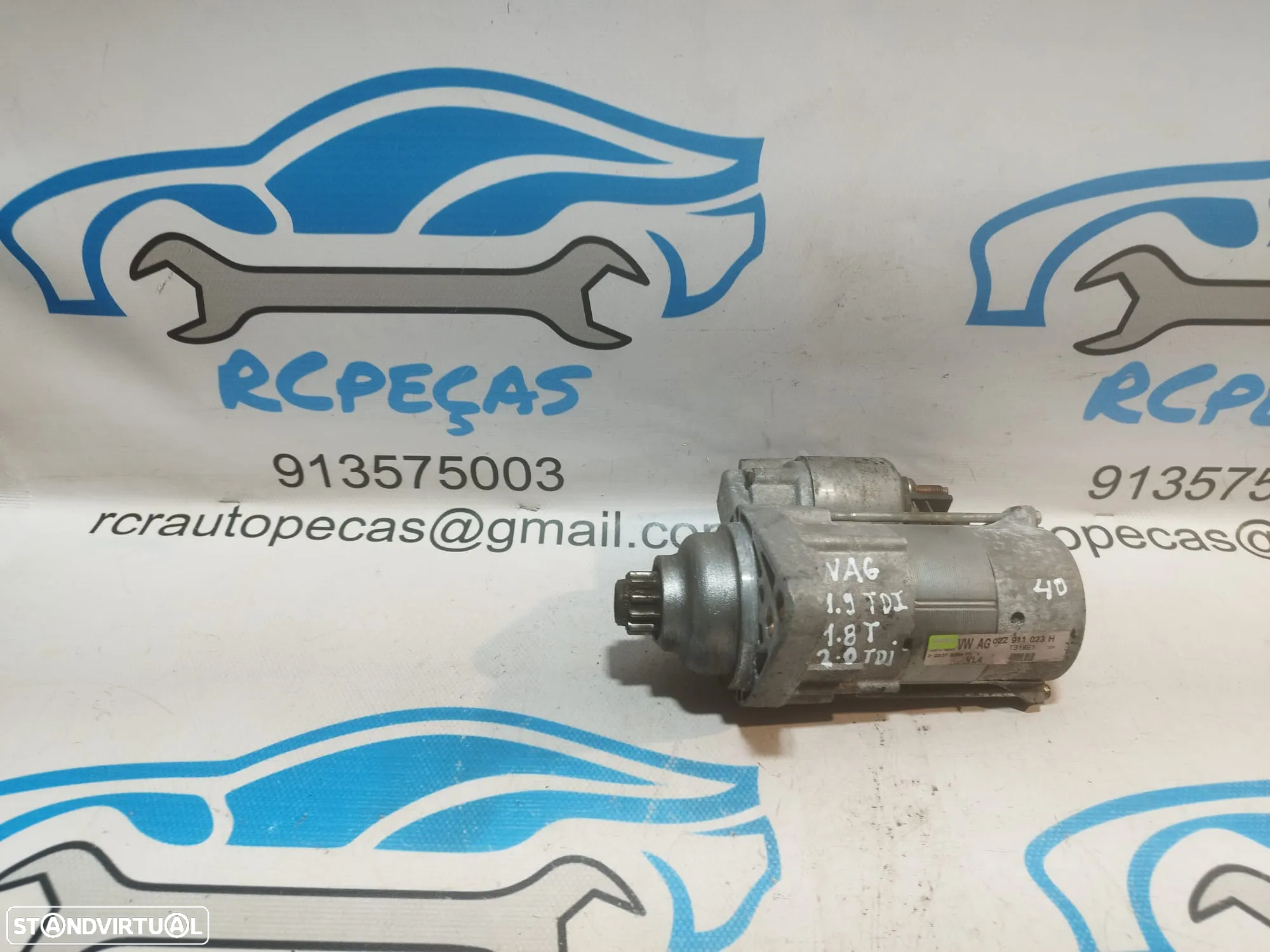 MOTOR ARRANQUE AUDI A3 8P 02Z911023H 02Z911023 ALTEA LEON IBIZA TOLEDO CORDOBA VOLKSWAGEN GOLF GOLF PLUS CADDY TOURAN SKODA OCTAVIA FABIA ROOMSTER - 5