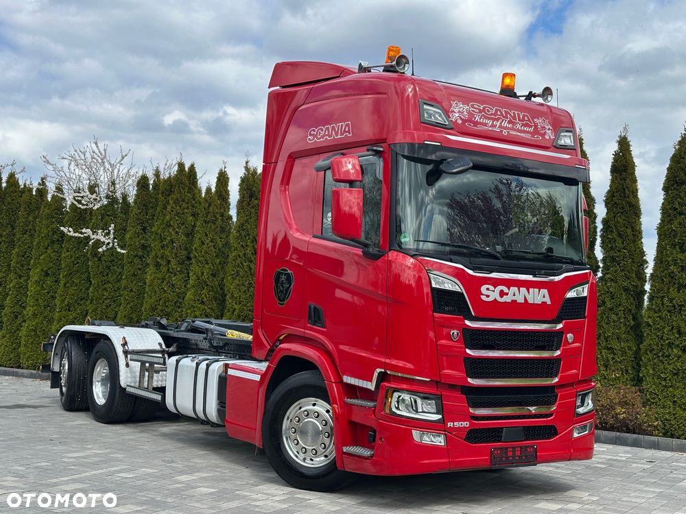 Scania / R500 / 6X2 / HAKOWIEC / Oś-SKRĘTNA-PODNOSZONA / - 8