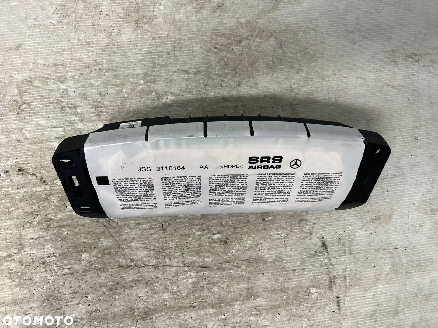 MERCEDES C KLASA 204 GLK X204 PODUSZKA PASAZERA AIRBAG A2048601200 - 2
