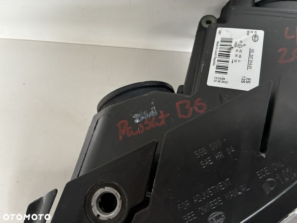 Vw Passat B6 Soczewka 1EL247014-01 LAMPA PRZÓD PRZEDNIA LEWA  EUROPA - 3