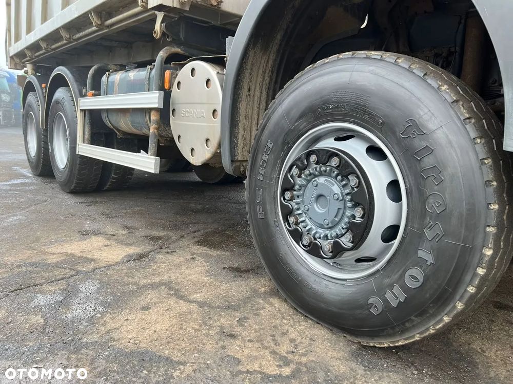 Scania R420 6x6 Hydroburta , stały napęd , zabudowa KOV, niski przebieg 320 tys km , wywrotka, zaczep do przyczepy, - 12