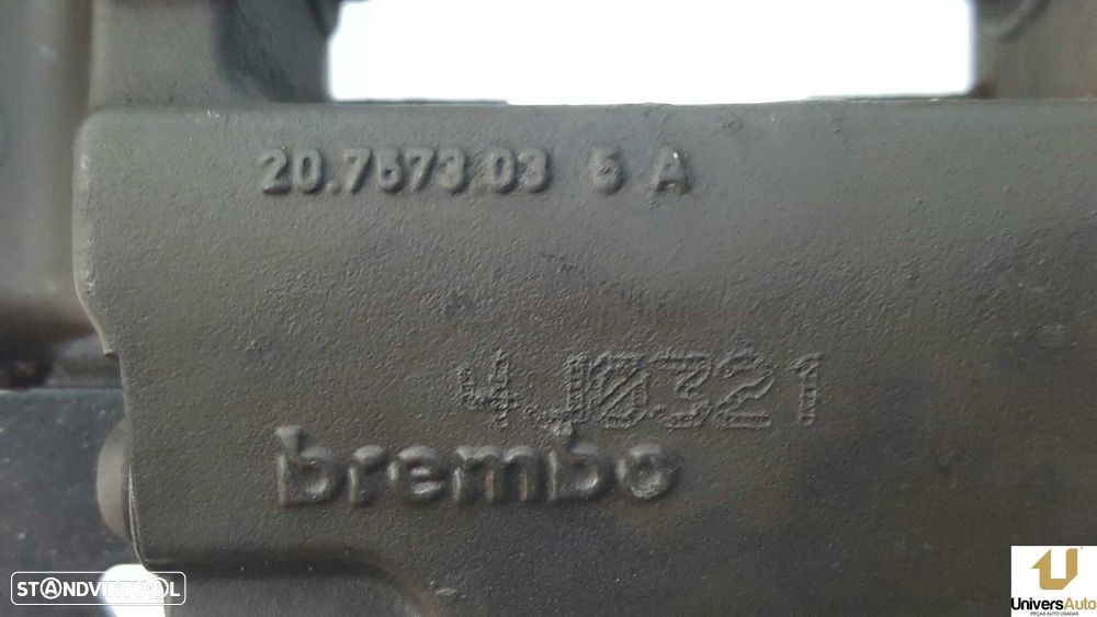 PINÇA DE TRAVÃO TRASEIRA ESQUERDA VOLKSWAGEN TOUAREG (7LA) TDI V10 - 3