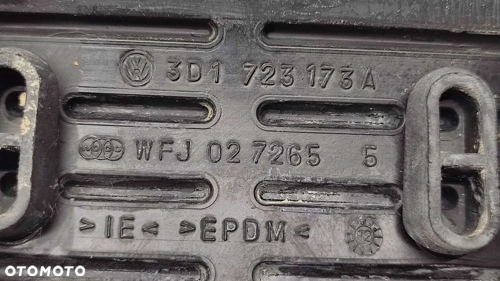 VW TOUAREG 7L 7P 03-18R NAKLADKA NAKLADKI NA PEDALY OSLONA CHROM 3D1723173A 7L6721647A - 4